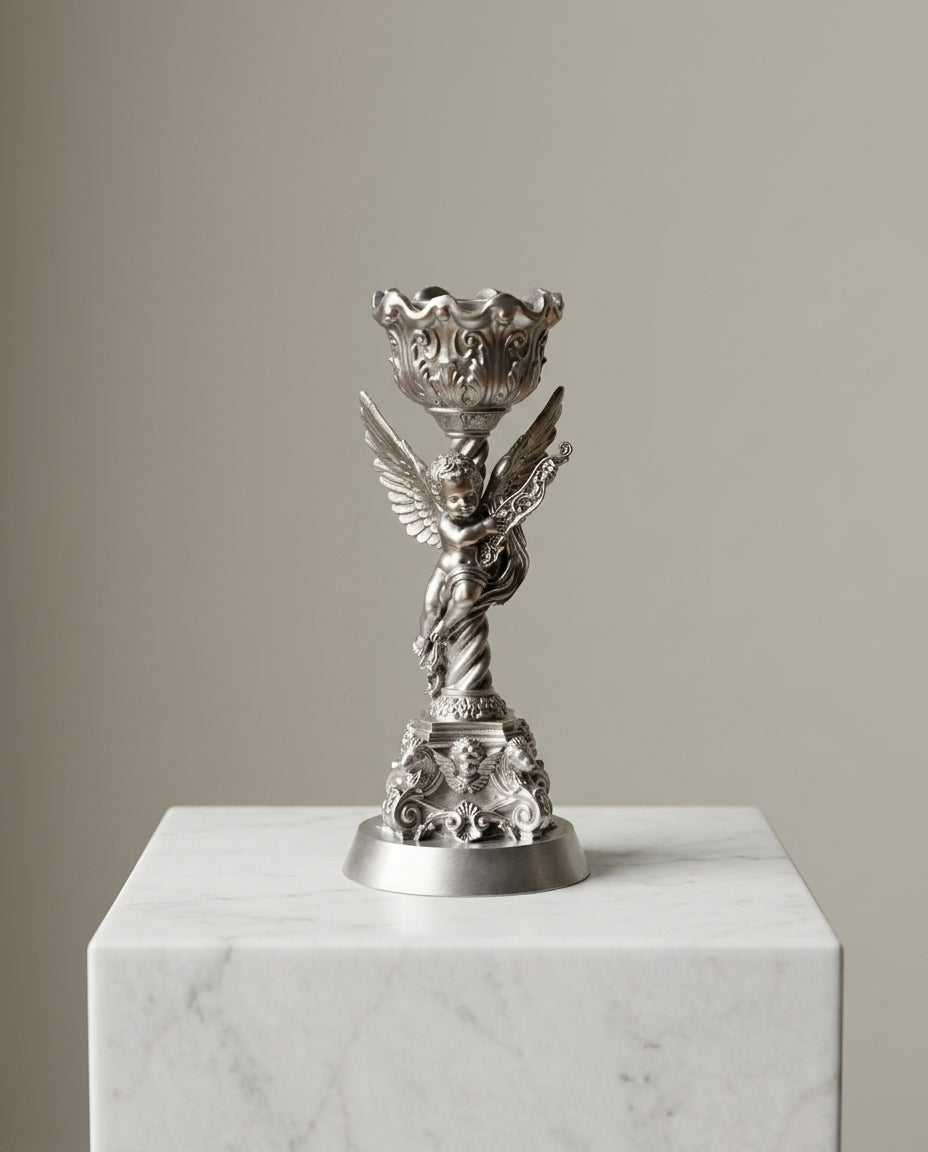 Silver Cupid's perch